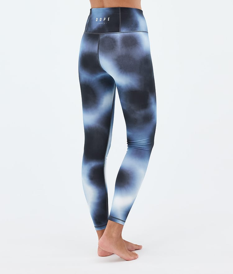 Dope Snuggle W Kerrastohousut Naiset MMIX Dark Blue Tiedye, Image 2 of 7