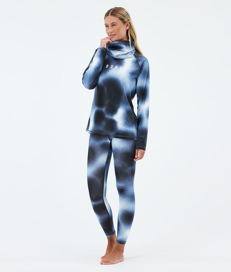 Dope Snuggle W Kerrastohousut Naiset MMIX Dark Blue Tiedye, Image 3 of 7
