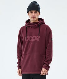 Dope Cozy II Fleecehuppari Miehet Burgundy