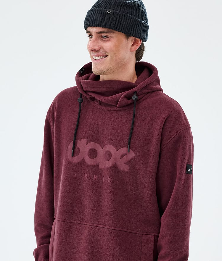 Dope Cozy II Fleecehuppari Miehet Burgundy, Image 2 of 7