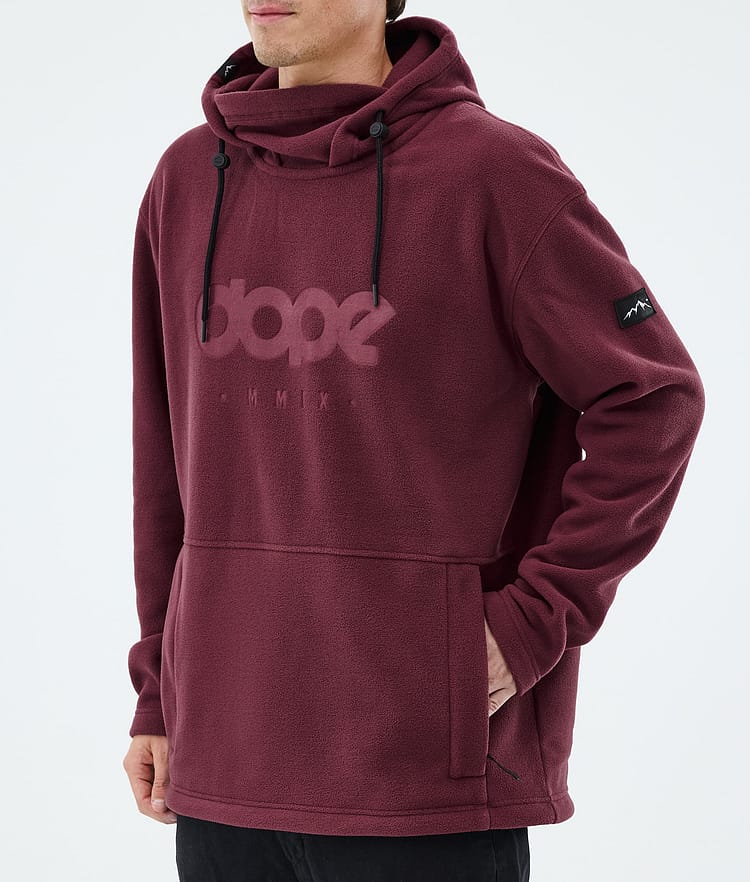 Dope Cozy II Fleecehuppari Miehet Burgundy, Image 7 of 7