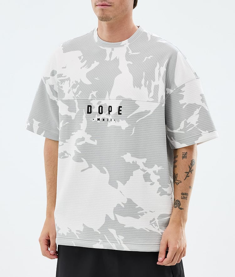 Dope Forge Välikerros T-paita Miehet Grey Camo, Image 2 of 6