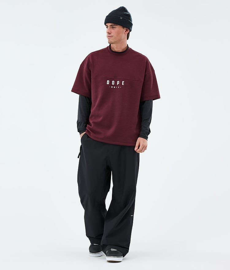 Dope Forge Välikerros T-paita Miehet Burgundy, Image 4 of 6