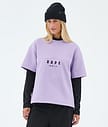 Dope Forge W Välikerros T-paita Naiset Faded Violet