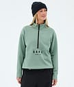 Dope Comfee W Välikerrosneule Naiset Faded Green
