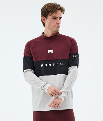 Montec Alpha Kerrastopaita Burgundy/Black/Light Grey