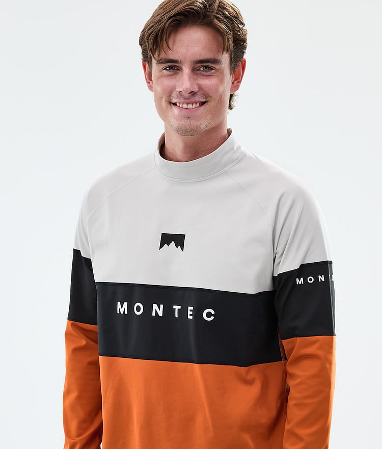 Montec Alpha Kerrastopaita Miehet Light Grey/Black/Burned Orange, Image 2 of 5
