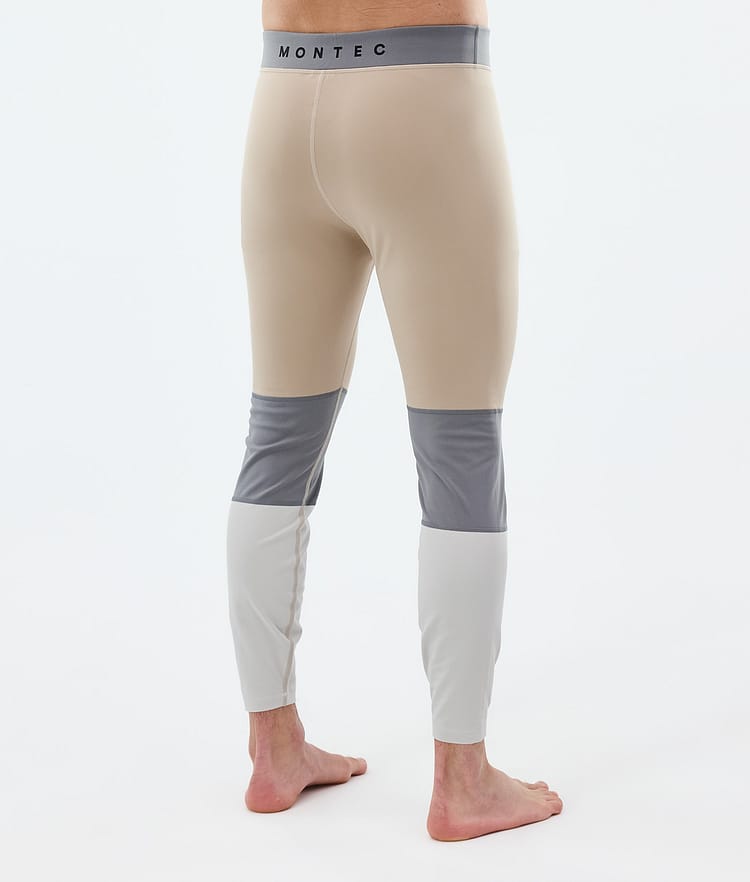 Montec Alpha Kerrastohousut Miehet Sand/Light Pearl/Light Grey, Image 2 of 7