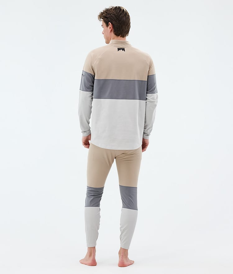 Montec Alpha Kerrastohousut Miehet Sand/Light Pearl/Light Grey, Image 4 of 7