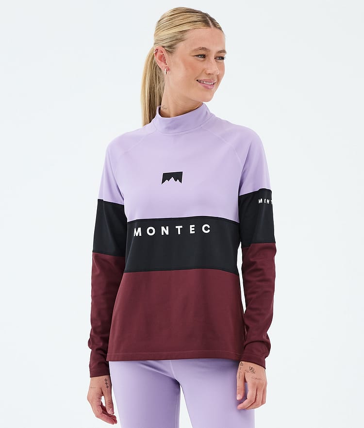 Montec Alpha W Kerrastopaita Naiset Faded Violet/Black/Burgundy, Image 2 of 5