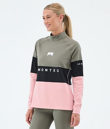 Montec Alpha W Kerrastopaita Greenish/Black/Soft Pink