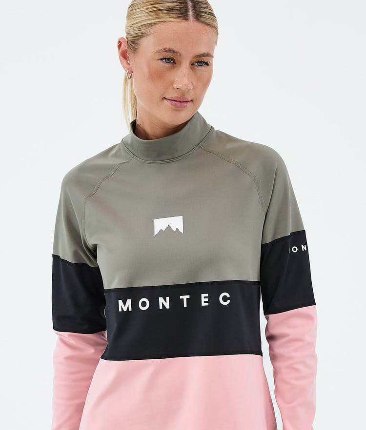 Montec Alpha W Kerrastopaita Naiset Greenish/Black/Soft Pink, Image 2 of 5