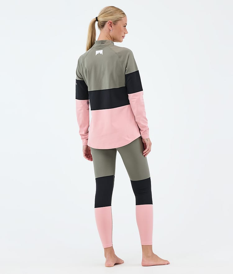 Montec Alpha W Kerrastopaita Naiset Greenish/Black/Soft Pink, Image 4 of 5