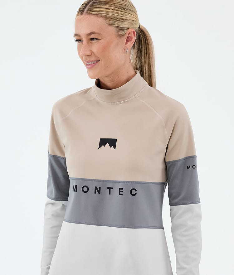 Montec Alpha W Kerrastopaita Naiset Sand/Light Pearl/Light Grey, Image 2 of 5