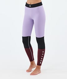 Montec Alpha W Kerrastohousut Naiset Faded Violet/Black/Burgundy
