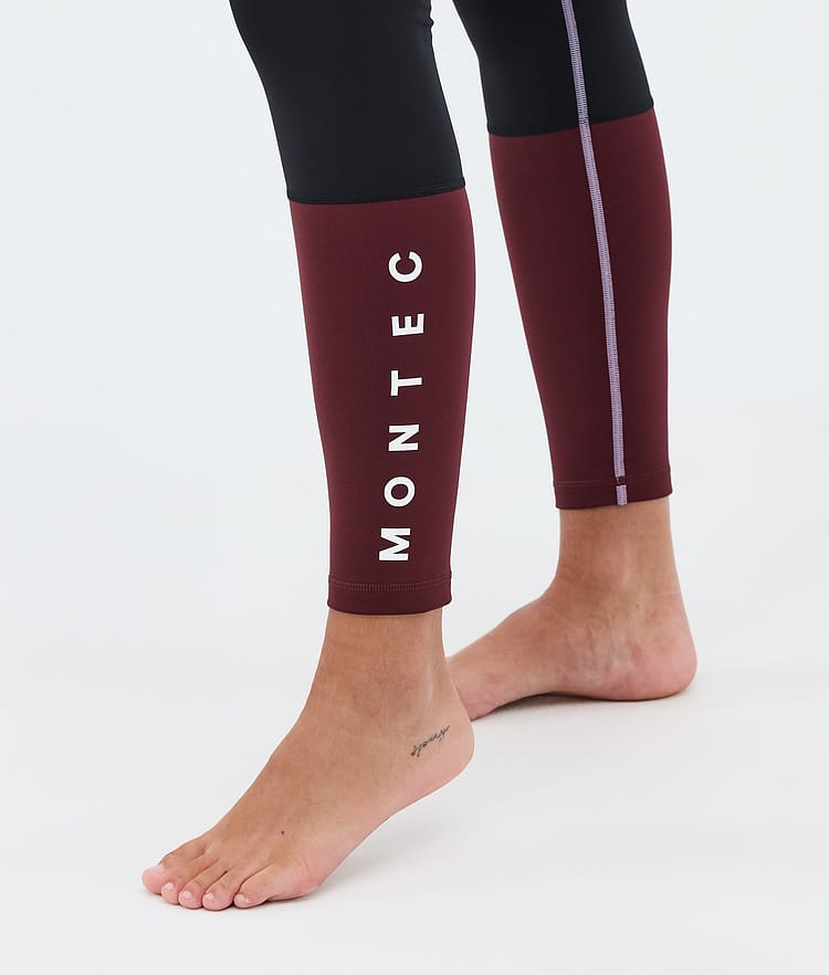 Montec Alpha W Kerrastohousut Naiset Faded Violet/Black/Burgundy, Image 7 of 7