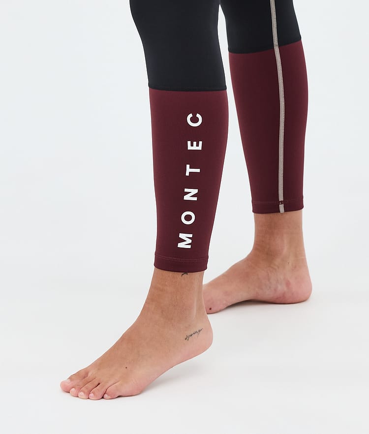Montec Alpha W Kerrastohousut Naiset Sand/Black/Burgundy, Image 7 of 7