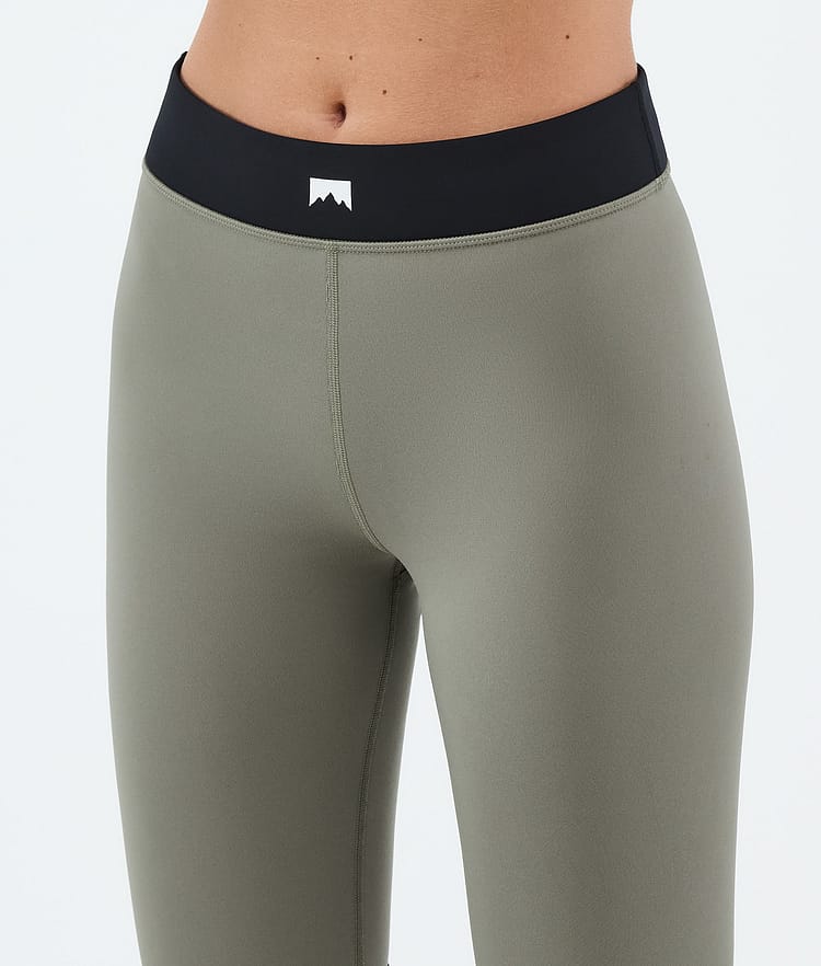 Montec Alpha W Kerrastohousut Naiset Greenish/Black/Soft Pink, Image 5 of 7