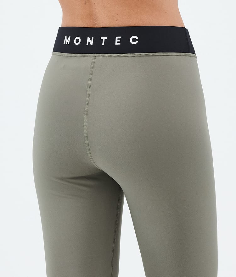Montec Alpha W Kerrastohousut Naiset Greenish/Black/Soft Pink, Image 6 of 7
