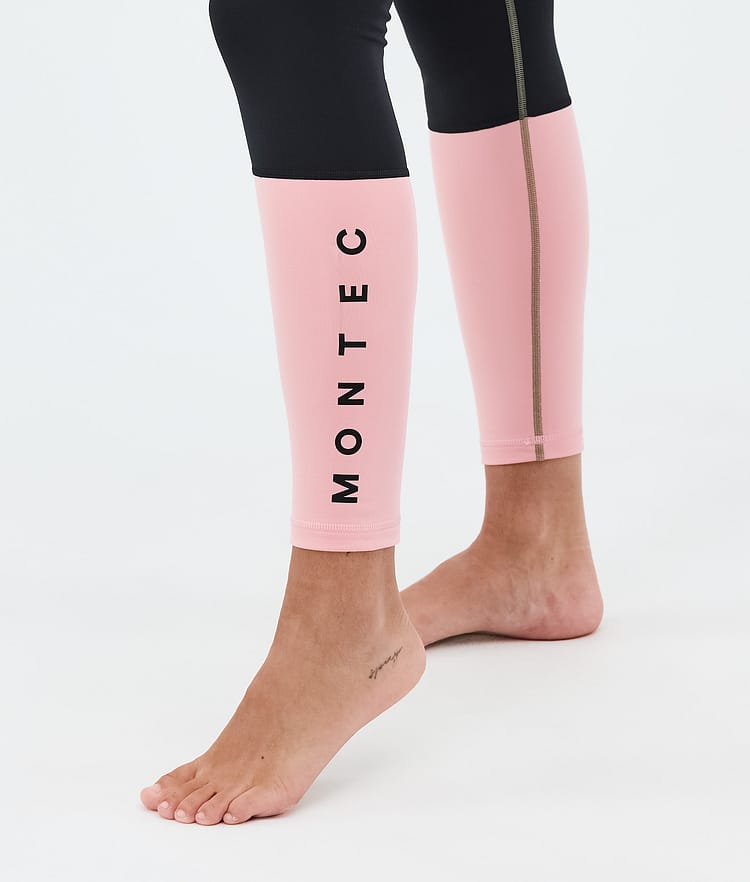 Montec Alpha W Kerrastohousut Naiset Greenish/Black/Soft Pink, Image 7 of 7