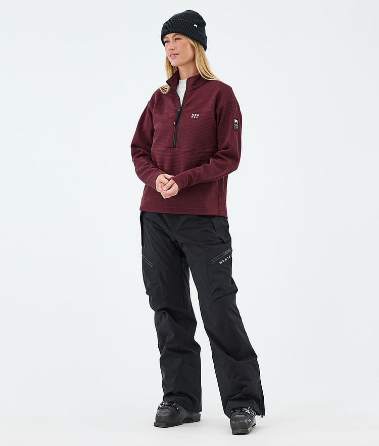 Montec Nova W Välikerrosneule Naiset Burgundy, Image 3 of 6