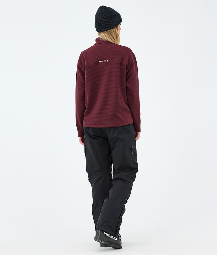 Montec Nova W Välikerrosneule Naiset Burgundy, Image 4 of 6