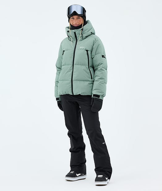 Dope Puffer W Lumilautailu Outfit Faded Green/Black