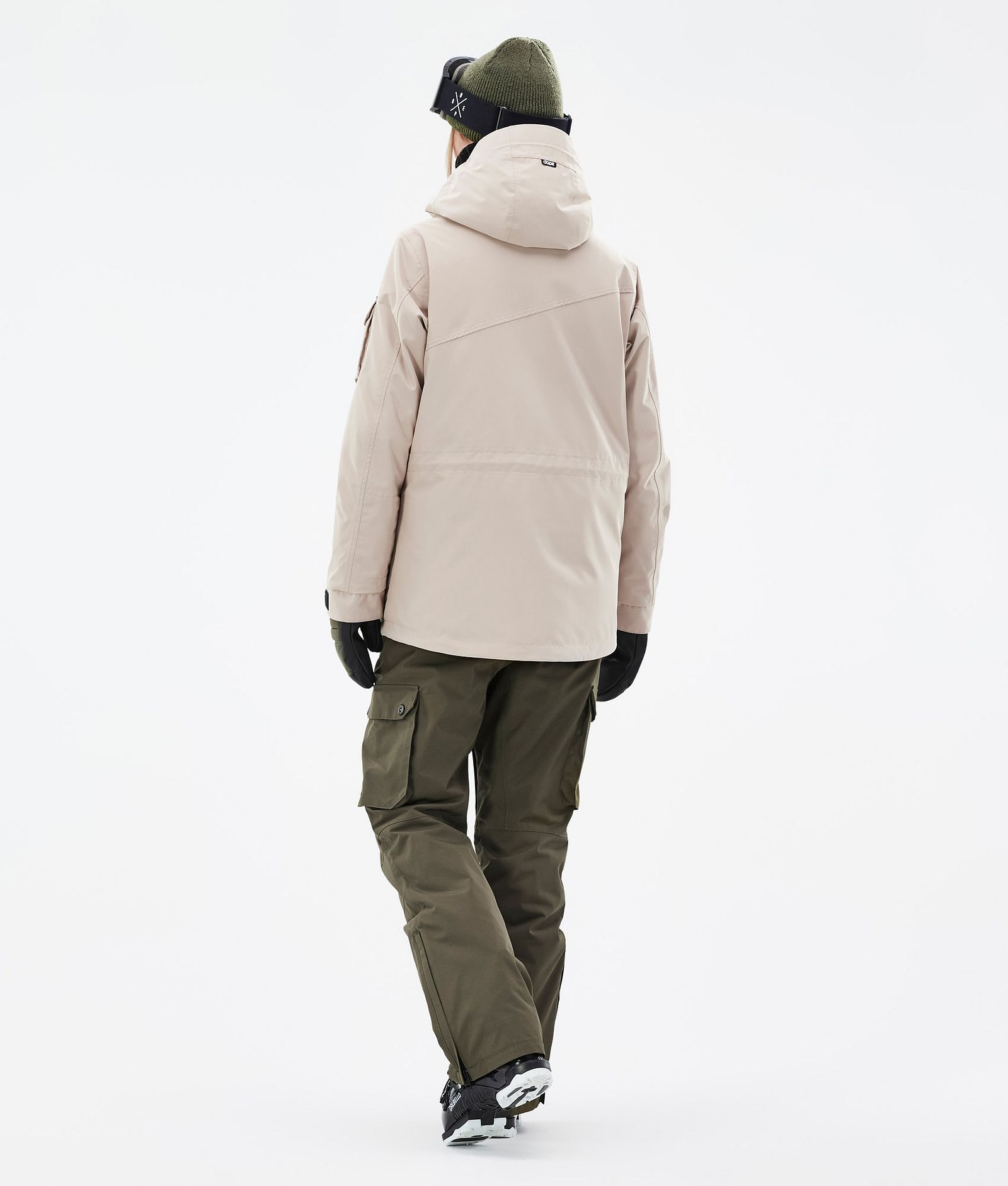 Dope Adept W Laskettelu Outfit Naiset Sand/Olive Green