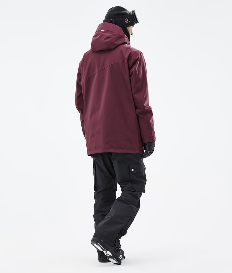 Dope Adept Laskettelu Outfit Miehet Burgundy/Black, Image 2 of 2