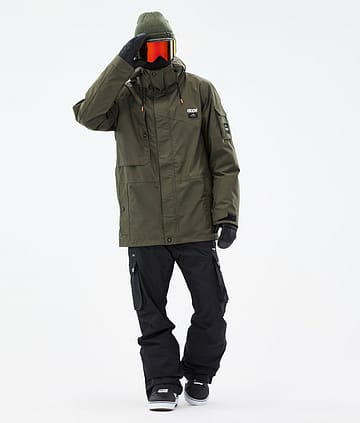 Dope Adept Lumilautailu Outfit Miehet Olive Green/Black