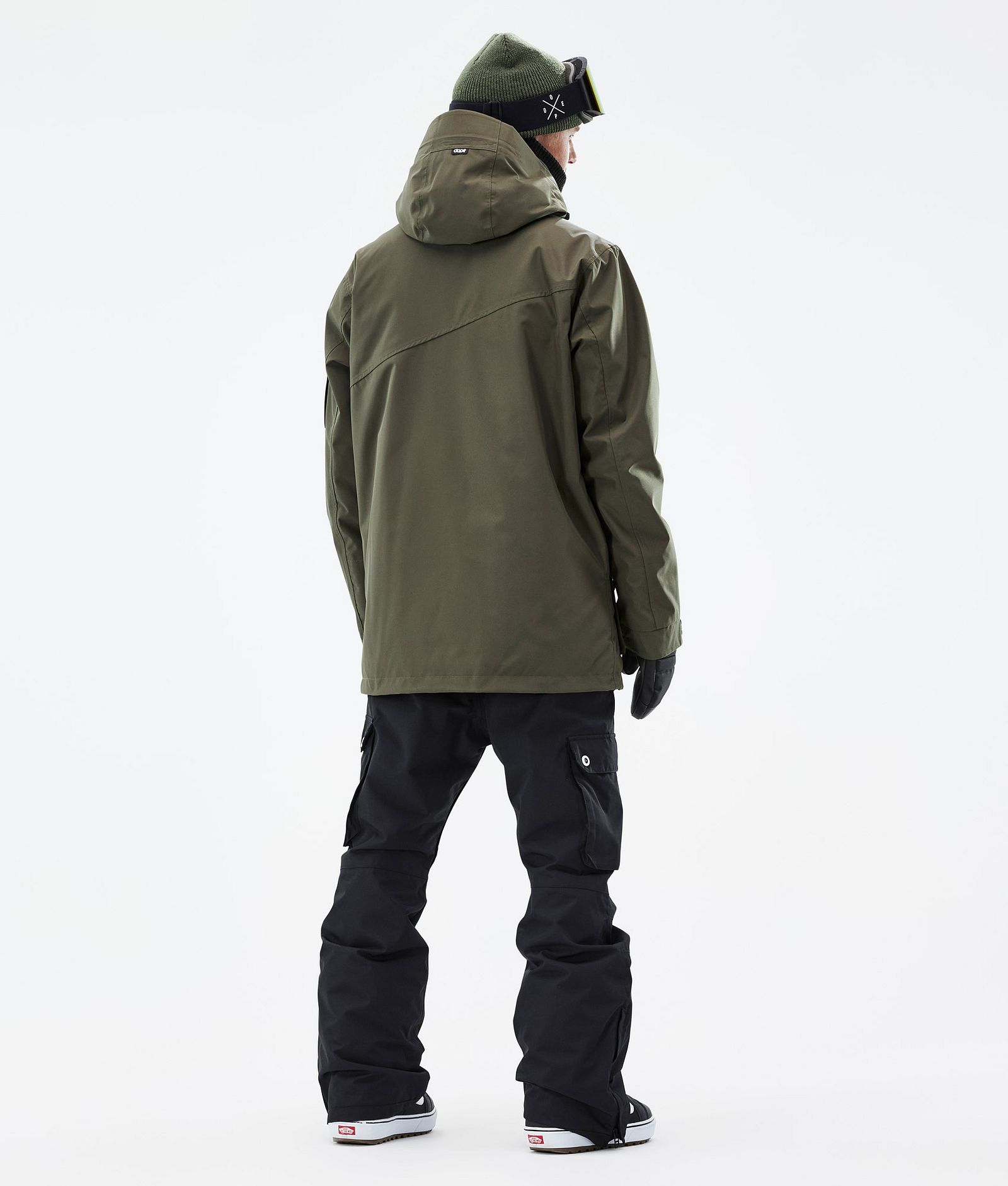 Dope Adept Lumilautailu Outfit Miehet Olive Green/Black