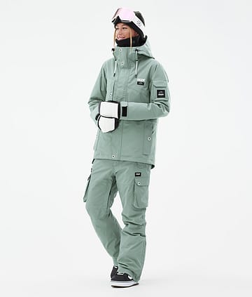 Dope Adept W Lumilautailu Outfit Naiset Faded Green