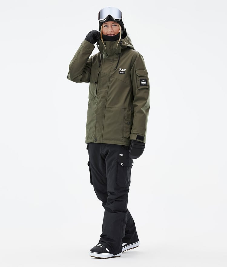 Dope Adept W Lumilautailu Outfit Naiset Olive Green/Black, Image 1 of 2