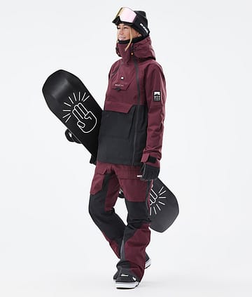 Montec Doom W Lumilautailu Outfit Burgundy/Black