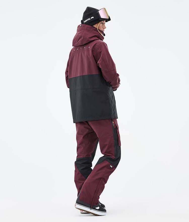 Montec Doom W Lumilautailu Outfit Naiset Burgundy/Black, Image 2 of 2