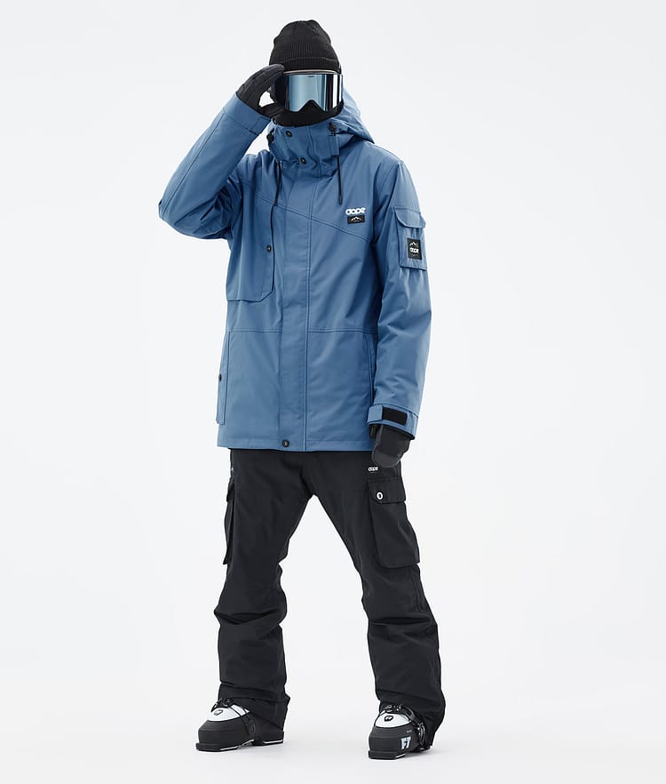 Dope Adept Laskettelu Outfit Miehet Blue Steel/Black