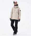 Dope Puffer W Lumilautailu Outfit Naiset Sand/Black, Image 1 of 2