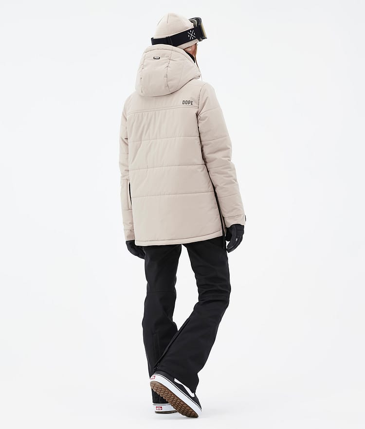 Dope Puffer W Lumilautailu Outfit Naiset Sand/Black, Image 2 of 2