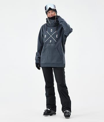 Dope Yeti W Laskettelu Outfit Metal Blue/Black