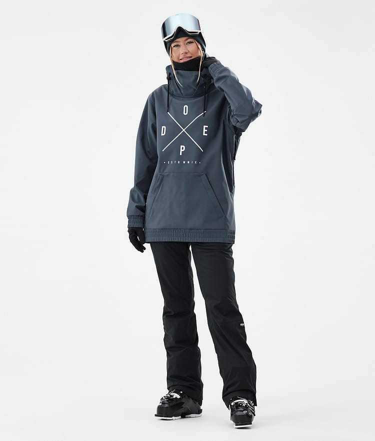 Dope Yeti W Laskettelu Outfit Naiset Metal Blue/Black