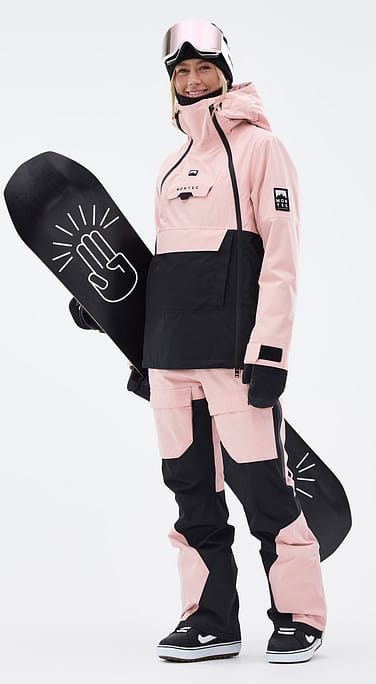 Montec Doom W Lumilautailu Outfit Naiset Soft Pink/Black