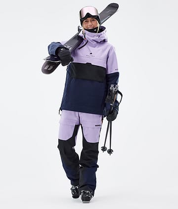 Montec Dune W Laskettelu Outfit Naiset Faded Violet/Black/Dark Blue