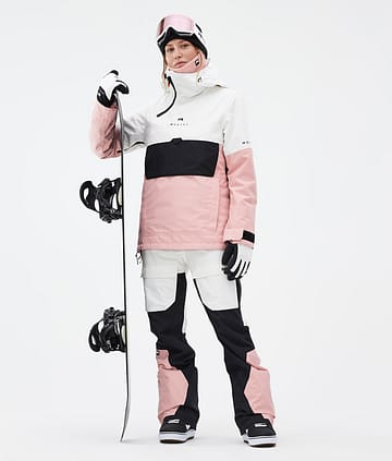 Montec Dune W Lumilautailu Outfit Naiset Old White/Black/Soft Pink