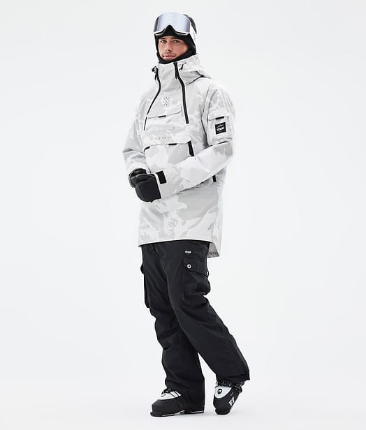 Dope Akin Laskettelu Outfit Grey Camo/Black