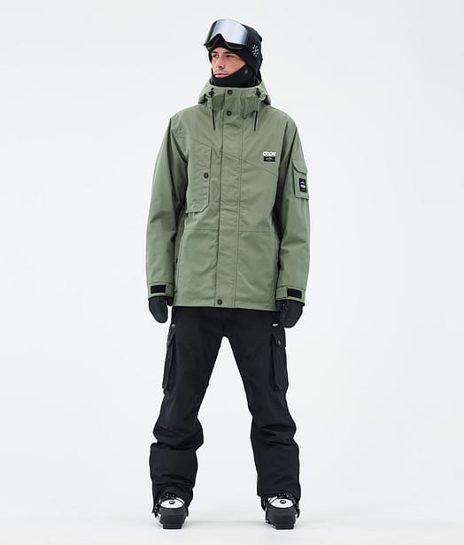 Dope Adept Laskettelu Outfit Moss Green/Blackout