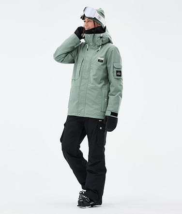 Dope Adept W Laskettelu Outfit Naiset Faded Green/Black