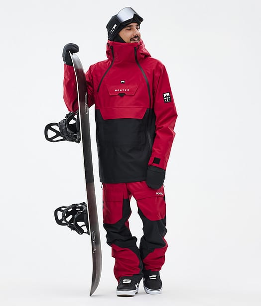 Montec Doom Lumilautailu Outfit Deep Red/Black