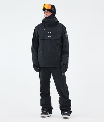 Dope Blizzard Lumilautailu Outfit Miehet Black/Black