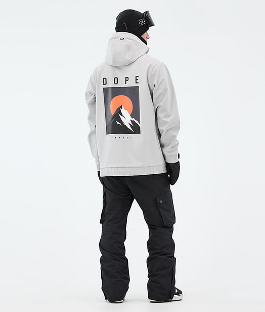 Dope Yeti Lumilautailu Outfit Light Grey/Black