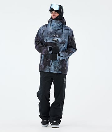 Dope Blizzard Lumilautailu Outfit Miehet Jungle Purple/Black